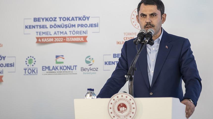 Çevre, Şehircilik ve İklim Değişikliği Bakanı Murat Kurum'dan konut açıklaması! 'Bu projenin garantisi Cumhurbaşkanı Erdoğan'dır'