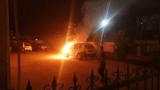 Park halindeydi! Çıkan yangınla kullanılamaz hale geldi