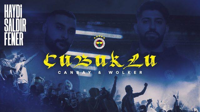 Klipte Alex de Souza detayı! Ünlü rapçiler Canbay ve Wolker'dan Fenerbahçe'ye özel şarkı! Çubuklu...