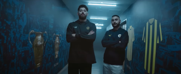 Klipte Alex de Souza detayı! Ünlü rapçiler Canbay ve Wolker'dan Fenerbahçe'ye özel şarkı! "Çubuklu..." G1