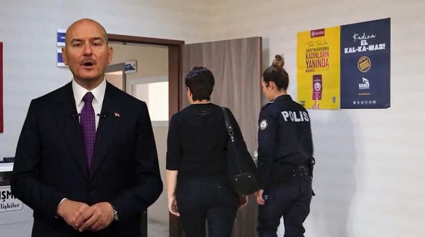 Bakan Soylu'dan videolu paylaşım! 'Aile içi şiddet ve kadına şiddet insanlık dışıdır, kadına el kalkamaz'