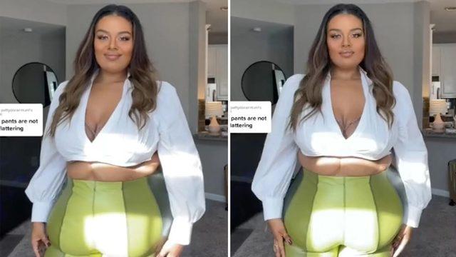 ''Mutlu olmamdan nefret ediyorsunuz!'' Göbeğinin bir popo gibi göründüğünü söyleyince...