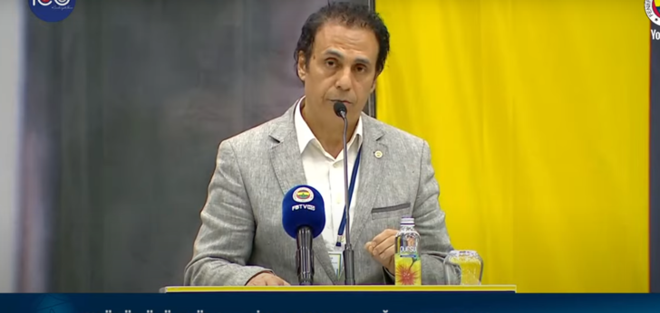 Fenerbahçe Yüksek Divan Kurulu'nda ortalık karıştı! O konuşmacıya salondan 'Yeter' tepkisi yükseldi... Uğur Dündar kürsüden böyle indirdi G4