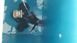 Tadilat çalışmalarını izliyordu! 7 metre derinliğindeki boş su kuyusuna düştü