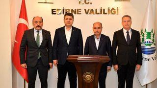 Emniyet Genel Müdürü Aktaş, Vali Kırbıyık’ı ziyaret etti