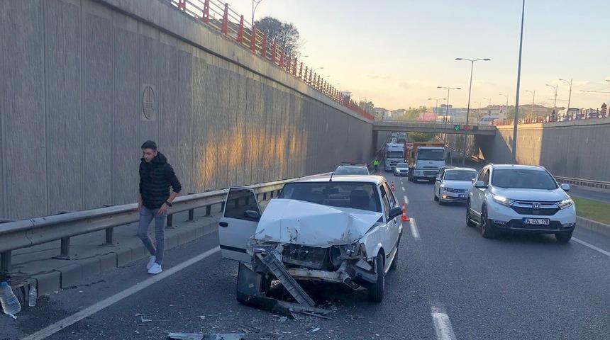 Malatya’da alt geçitte kaza: 5 yaralı