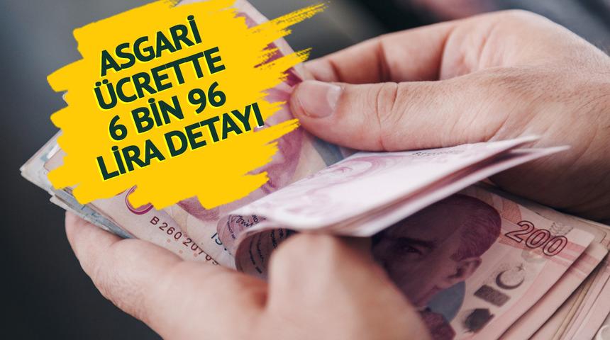 Son dakika: Asgari ücrette 6 bin 96 lira ayrıntısı! Memur ve emekli maaşları da etkilenecek: 9 bin 109 lira ve 6 bin 77 lira...