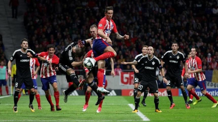 Karabağ tarih yazmaya devam ediyor: Atletico Madrid 1-1 Karabağ maç özeti izle!
