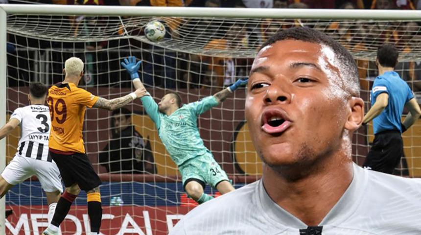 Sosyal medya bunu konuşuyor! Galatasaray - Beşiktaş derbisine damga vuran Mauro Icardi'ye Kylian Mbappe'den tebrik geldi!