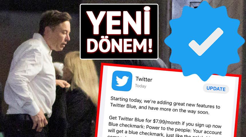 Twitter'da 8 dolara mavi tik dönemi! Güncelleme geldi, her şey ortaya çıktı! Elon Musk'tan heyecanlandıran tweet