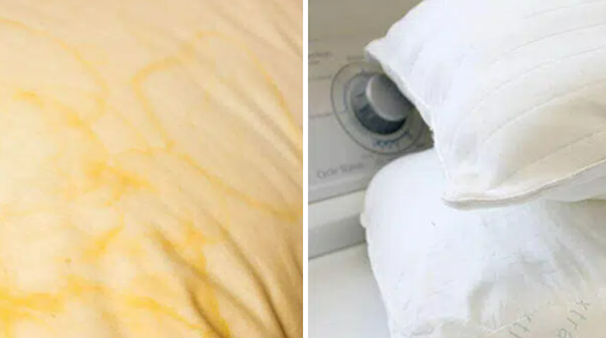 Sararmış yastık kılıflarını bembeyaz yapacak! Yeni alınmış gibi olacak