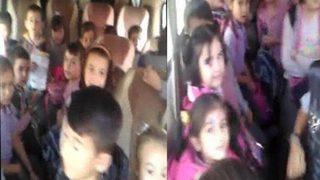 Serviste tepki çeken görüntü!