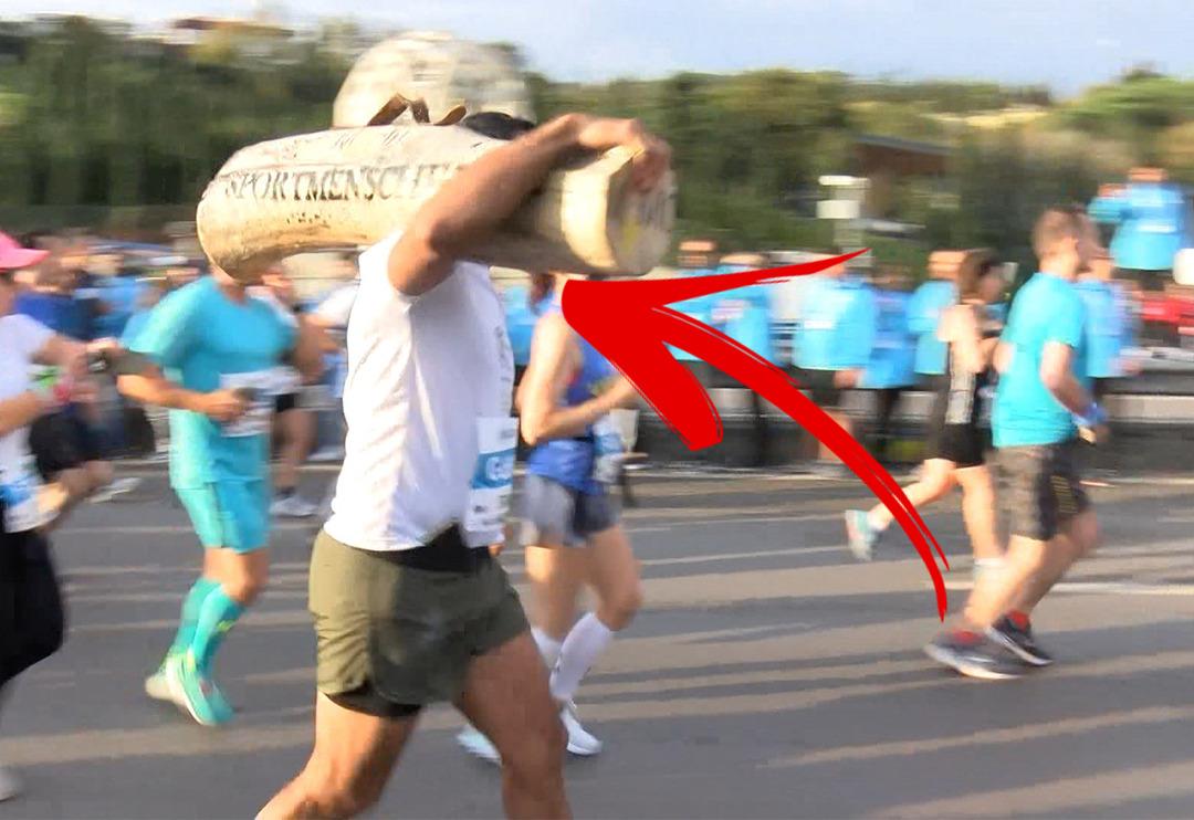 İstanbul Maratonu'nda g&ouml;renler bir daha baktı!