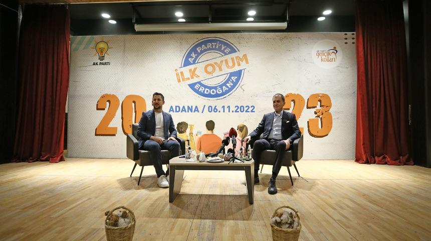 AK Parti Sözcüsü Ömer Çelik, Adana'da gençlere seslendi