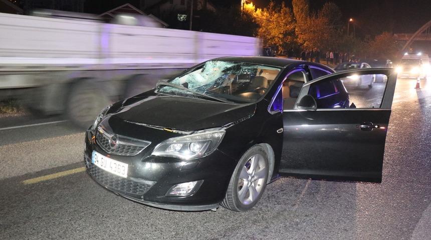 Sakarya'da otomobilin çarptığı yaya hayatını kaybetti