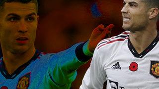 Son dakika: Cristiano Ronaldo'nun sinirleri altüst oldu! Rakibinin boynundan tutarak yere serdi...