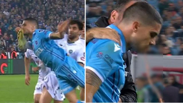 Son dakika: Marc Bartra'nın ağzından kan boşaldı! Apar topar hastaneye kaldırıldı...