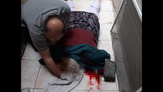 Yaşlı kadın feci şekilde can verdi! 'Annem' diyerek feryat etti