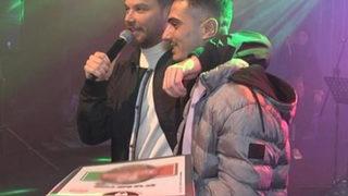 Sinan Akçıl'dan kuryeciye jest! Pizza sipariş verip hayalini gerçekleştirdi