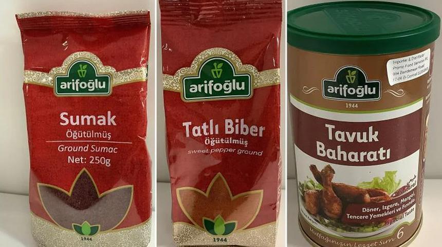 Türkiye'den ihraç edilen Arifoğlu baharatları kanserojen madde gerekçesiyle toplatıldı! Singapur'daki karar sonrası firmadan açıklama geldi