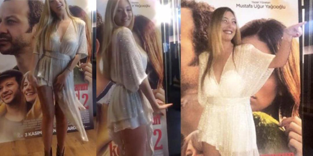 'D&uuml;nyanın En G&uuml;zel Kokusu 2' filminin galasına Yasmin Erbil damgasını vurdu