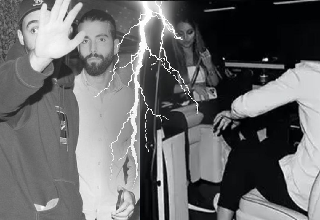 Galatasaray'ın yıldızlarının Beşiktaş derbisi sonrası olaylı gecesi! Kadınlarla geldiler, kameralardan ka&ccedil;tılar... 