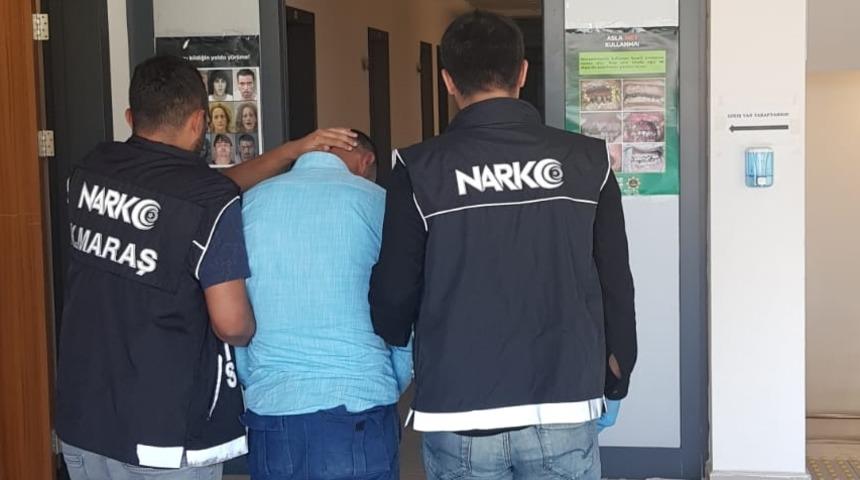 Kahramanmaraş'taki uyuşturucu operasyonunda 1 zanlı tutuklandı