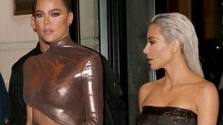 Khloe Kardashian kardeşlerini gölgede bıraktı! Sütyen giymedi, göğsünün yarısını açtı
