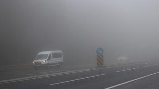 Bolu Dağı'nda sis nedeniyle görüş mesafesi azaldı