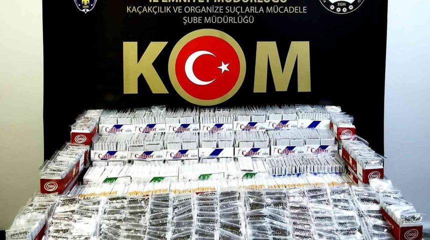 Bilecik’te 39 bin 920 adet dolu makaron ele geçirildi