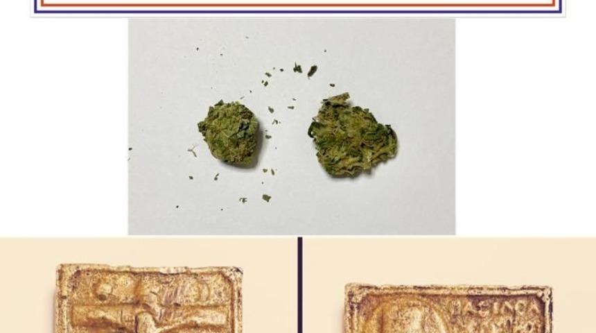 Muğla’da 560 gram ağırlığında altın tablet ele geçirildi