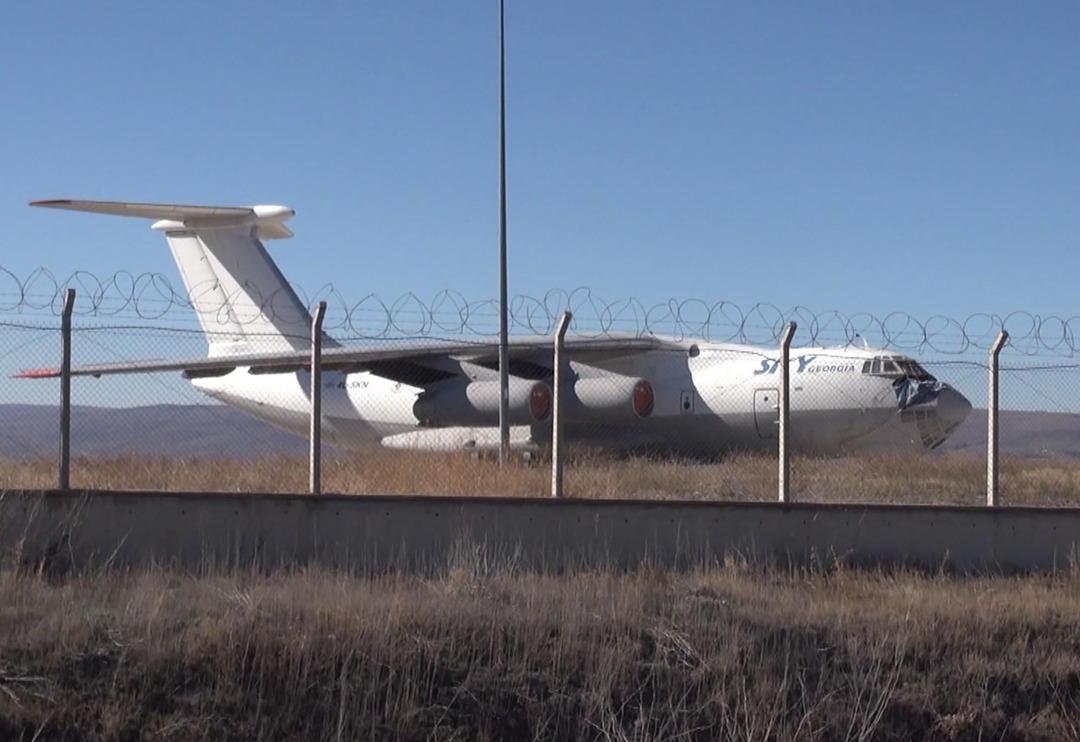 Van depremi sırasında gelmişti... G&uuml;rcistan'ın yardım u&ccedil;ağı 11 yıl sonra satılığa &ccedil;ıkarıldı