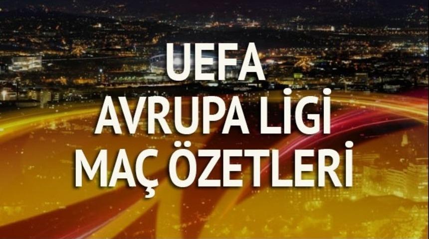 UEFA Avrupa Ligi maç özetleri izle: Avrupa Ligi toplu sonuçları - turu geçenler (TRT Spor)