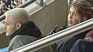 Icardi ile Wanda Nara, Galatasaray stadyumunda görütülendi!