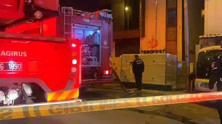 Jeneratör üretim tesisinde patlama! Yaralılar var... Ekipler bölgede