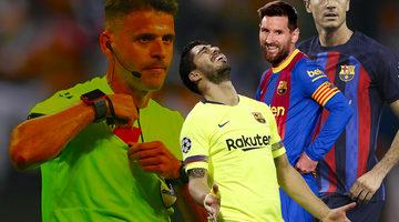 Barcelona'nın korkulu rüyası Gil Manzano! Efsane oyuncuların hepsine kırmızı kart gösterdi...