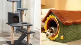 Tüylü dostlarınızın çok seveceği en uygun fiyatlı ve en iyi kedi evleri