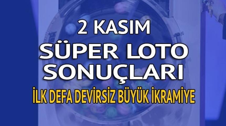 S&uuml;per Loto sonu&ccedil;ları 2 Kasım: İlk defa devirsiz ikramiye!
