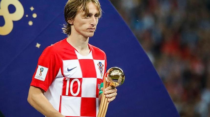Dünya Kupası'nın son "Altın Top"u Modric'in
