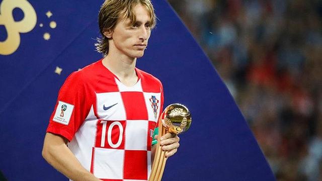 Dünya Kupası'nın son Altın Topu Modric'in