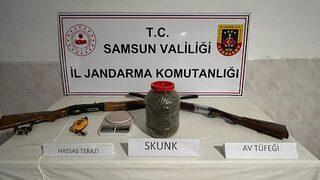 Samsun'da uyuşturucu operasyonunda 2 zanlı yakalandı