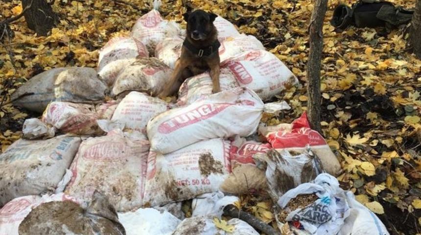 8 PKK'lının öldürüldüğü yerde bulundu