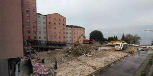 RTEÜ Eğitim Araştırma Hastanesi Acil Servisi yenisi yapılmak üzere yıkıldı