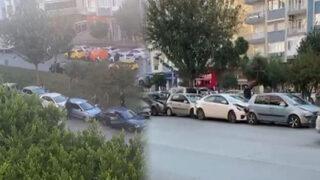 Antalya'da ilginç kaza! Saat 09.05'te meydana geldi, çok sayıda araç birbirine girdi