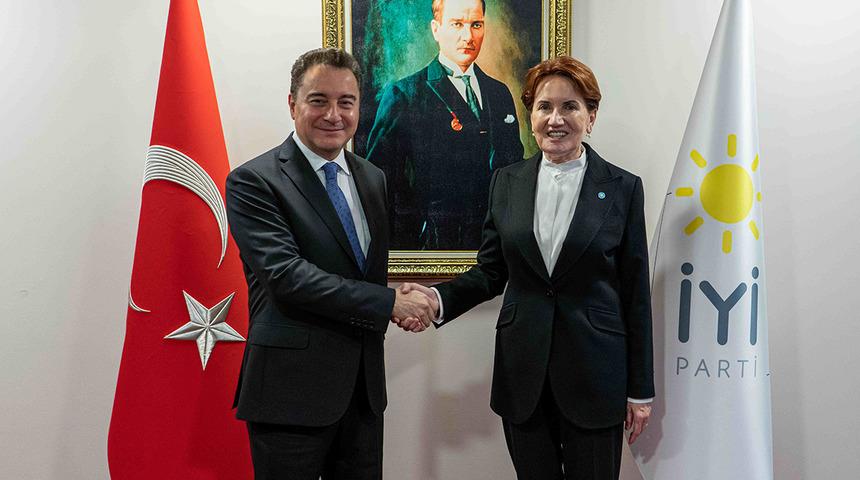 Babacan, Akşener ile görüştü