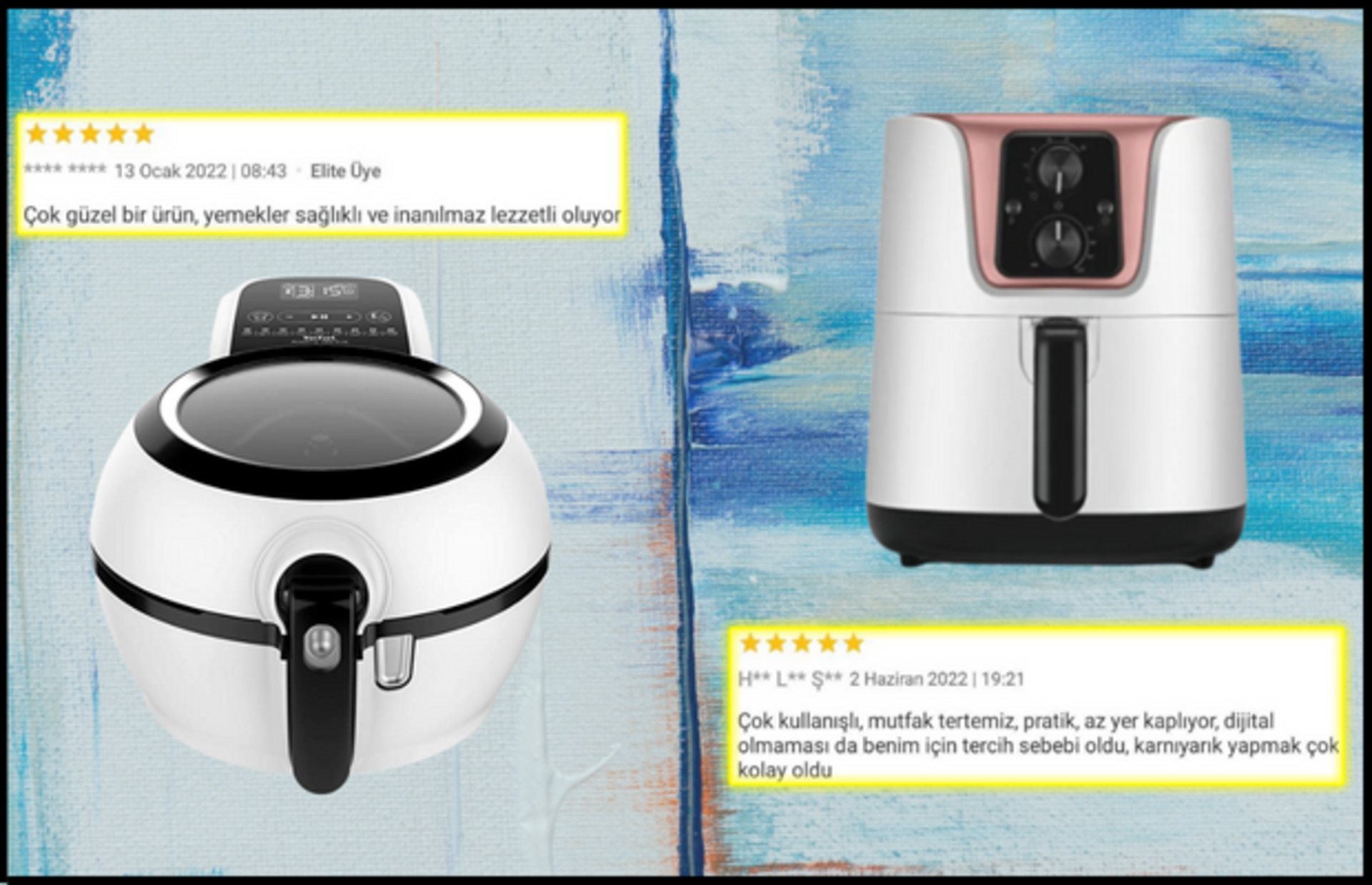 Tefal ve Arçelik Airfryer karşılaştırması ve kullanıcı yorumları