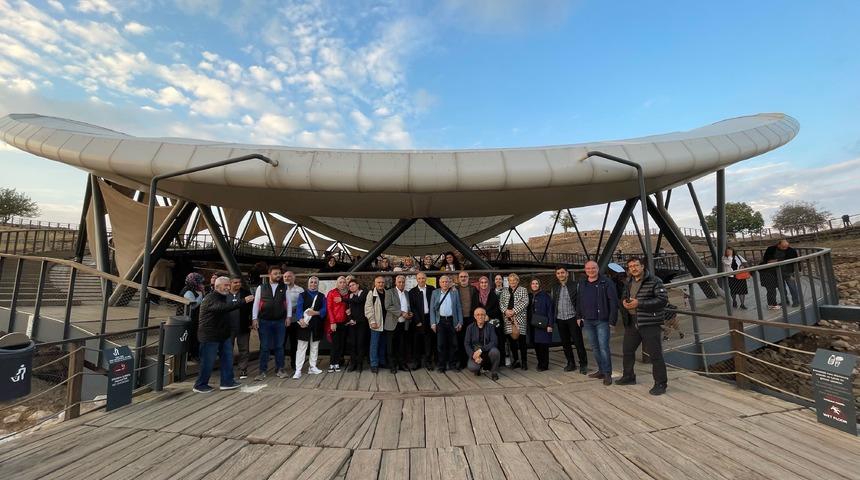 İstanbul'dan gelen avukatlar, Şanlıurfa'da tarihi yerleri gezdi