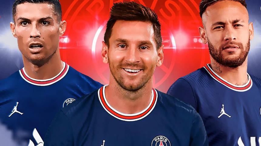Cristiano Ronaldo ve Lionel Messi PSG'de buluşuyor! Kendisi açıkladı... 