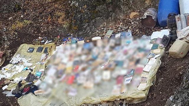 Tunceli’deki operasyonda ele geçirildiler! Örgütsel dokümanlar, yaşam malzemesi...