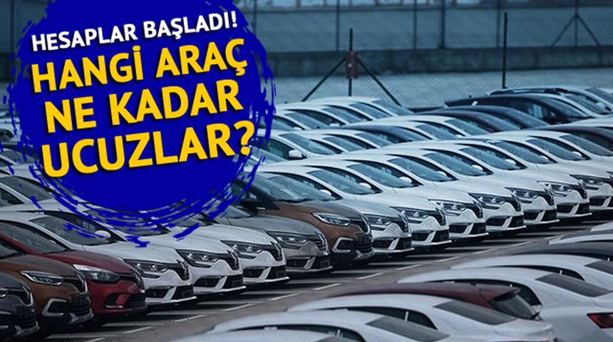 SON DAKİKA: ÖTV güncellemesi sonrası hangi model otomobile ne kadar indirim gelecek? Canlı yayında tek tek hesaplandı: 100 bin TL...